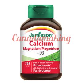 Jamieson Calcium Magnesium with Vitamin D3 tablets 365 count