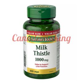 Nature’s Bounty Milk Thistle 200 Softgels 2 pack