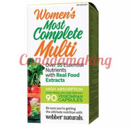 webber naturals Women’s Most Complete Multi 90 vegetarian caps