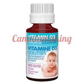 webber naturals Vitamin D3 Drops 400IU 15 ml