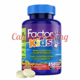 Factor Kids Complete Daily Vitamin 150 chewable tablets