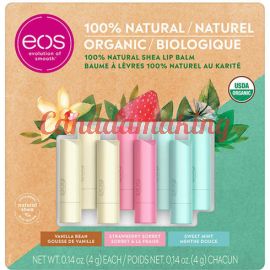 eos Organic Lip Balm Sticks 8 pack